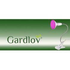 Gardlov LED svetilka za gojenje rastlin s sponko GROW 9.5 W Malatec 16348