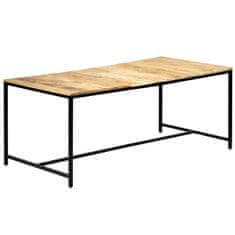 Vidaxl Jedilna miza 180x90x75 cm trden mangov les