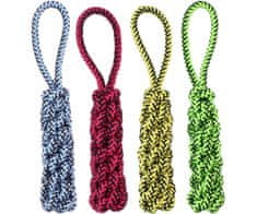 Toys vrv igrača za pse, modra/rdeča/rumena/zelena, 35 cm