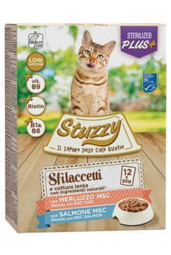 STUZZY Cat pocket Adult Sterilizirana riba 12x85g