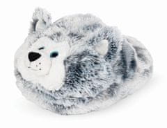 Cozy Noxxiez Udoben plišasti copat Noxxiez Warm Plush Slipper - Husky