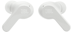JBL Vibe Beam TWS slušalke, bele