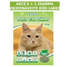 Smarty Tofu Cat Litter Green Tea Litter 6 l