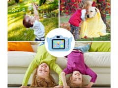 Verkgroup Aku. digitalni fotoaparat LCD za otroke SD moder + etui in trak