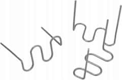 Korbi Zasivne sponke za plastični varilnik RS28 500 kos