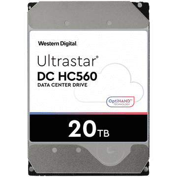 Western Digital Ultrastar trdi disk, 20TB, SATA 3, 6GB/s, 512MB, 7200 (WUH722020BLE6L4 0F38785)