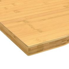 Vidaxl Mizna plošča 80x40x2,5 cm bambus