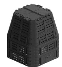Rojaplast kompostnik, 1000 l, - črn