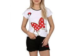 Disney Minnie Miška Disney Belo-črna pižama s kratkimi rokavi, poletna pižama 9 lat 134 cm