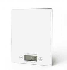 Esperanza Kuhinjska tehtnica Esperanza EKS002W, elektronska, bela, visoka natančnost, do 5 kg, LCD zaslon, potrebna baterija CR2032
