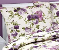 Bombažna posteljnina - 140x200, 70x90 cm - Rose lilac