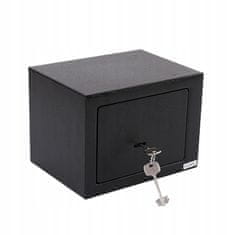 Korbi Domov Office Varni Kovinski Sejf s Ključnim Zaklepom