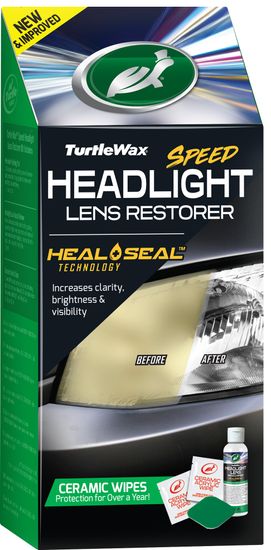 Turtle Wax set za obnovo žarometov Headlight Restorer