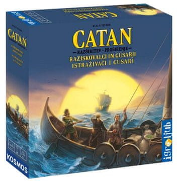 Igroljub družabna igra Catan, razširitev Raziskovalci in gusarji