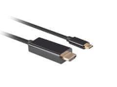 Roline Lanberg Kabel USB-C(M)->HDMI(M) 3m 4K 60Hz črn