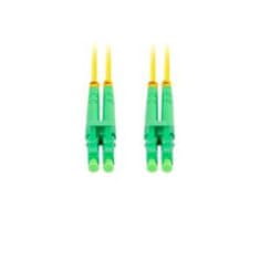 Lanberg optični povezovalni kabel SM LC/APC-LC/APC duplex 1m LSZH G657A1 premer 3mm, rumena barva