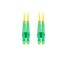 Lanberg optični povezovalni kabel SM LC/APC-LC/APC duplex 1m LSZH G657A1 premer 3mm, rumena barva