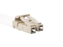 Lanberg optični povezovalni kabel MM LC/UPC-LC/UPC duplex 1m LSZH OM4 50/125, premer 3mm, barva magenta