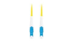 Lanberg optični povezovalni kabel SM LC/UPC-LC/UPC simplex 10m LSZH G657A1 premer 3mm, rumena barva