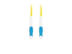 Lanberg optični povezovalni kabel SM LC/UPC-LC/UPC simplex 1m LSZH G657A1 premer 3mm, rumena barva