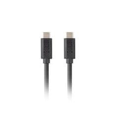 Lanberg USB-C M/M 3.1 GEN 2 kabel 1,8 m 10GB/S PD100W črn