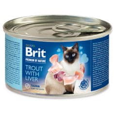 Brit Konzerva BRIT Premium by Nature Trout with Liver 200 g