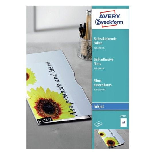 Avery Zweckform Samolepilna folija Ink-Jet, 50 kosov (2501) | mimovrste=)