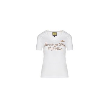 Aeronautica Militare Majice bela TS2094DJ59873009