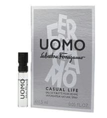 Salvatore Ferragamo Uomo Casual Life - EDT 1,5 ml - vzorec z razpršilom