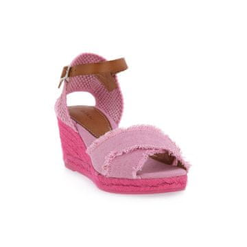 Frau Sandali roza Babol Canvas Vintage