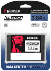 Kingston DC600M SSD disk, 6,35 cm, 3,84TB, SATA3.0, 560/530 MB/s, za podatkovne centre (SEDC600M/3840G)