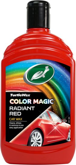 Turtle Wax polirna tekočina Color Magic Radiant Wax, rdeča