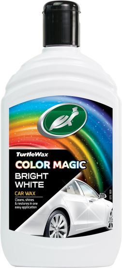 Turtle Wax polirna tekočina Color Magic Bright Wax, bela