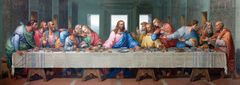Art puzzle Panoramska sestavljanka večerja Zadnjih 1000 kosov