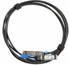 Mikrotik XS+DA0003 kabel, SFP/SFP+/SFP28 1/10/25G, 3m, črn