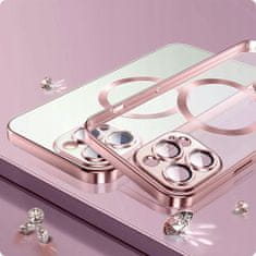 Tech-protect Magshine MagSafe ovitek za iPhone 13, roza