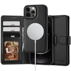 Tech-protect Wallet MagSafe ovitek za iPhone 12 / 12 Pro, črna