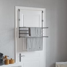 Vidaxl Sušilnik perila za balkon 89x25x(60-95) cm aluminij