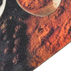 Greatstore Kuhinjska preproga pralna žlice in začimbe 60x180 cm žamet