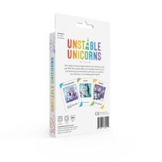 Asmodee igra s kartami Unstable Unicorns Travel Edition angleška izdaja