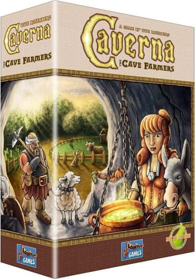 Asmodee družabna igra Caverna The Cave Farmers angleška izdaja