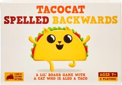 Exploding Kittens družabna igra Tacocat Spelled Backwards angleška izdaja