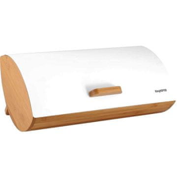 KonigHOFFER Posoda za kruh Konighofer Cosmic TDR-1197 iz bambusa in jekla - bela