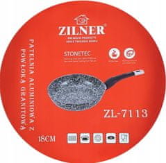 ZILNER 18 cm ponev z marmorno keramično prevleko Zilner Stonetec ZL-7113