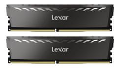 Lexar THOR DDR4 16GB (komplet 2x8GB) UDIMM 3200MHz CL16 XMP 2.0 - Hladilnik, črna