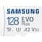 Samsung MicroSDXC 128GB EVO Plus + adapter SD