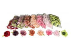 Cvet ROSE FLOWER 9cm 12pcs