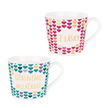 Toro KOMPLET 2 VRČEV ZA ČUDOVITO SRCE, IZ LJUBEZNI 400ML