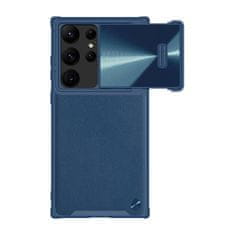 Nillkin CamShield usnjen ovitek za Samsung Galaxy S23 Ultra (modri)