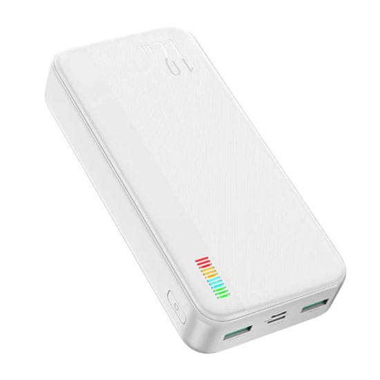 Joyroom powerbank dazzling 12w 20000mah jr-t017 (biały)